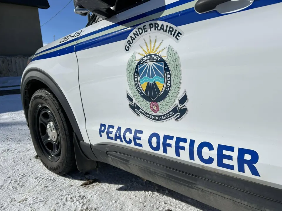 A Grande Prairie Peace Officer vehicle
